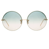 Linda Farrow 565 C10 Round Sunglasses