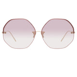 Linda Farrow 567 C10 Oversized Sunglasses