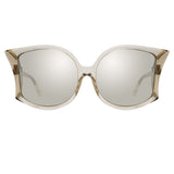 Linda Farrow Lerretta C6 Oversized Sunglasses