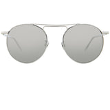 Linda Farrow 633 C2 Oval Sunglasses