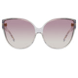 Linda Farrow 656 C12 Cat Eye Sunglasses
