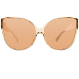 Linda Farrow 656 C5 Cat Eye Sunglasses