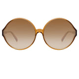 Linda Farrow 657 C19 Oversized Sunglasses