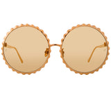 Linda Farrow 662 C5 Round Sunglasses