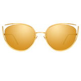 Linda Farrow Jeanne C1 Cat Eye Sunglasses