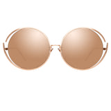 Linda Farrow 680 C3 Round Sunglasses