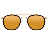 Linda Farrow Tomasi C2 Oval Sunglasses