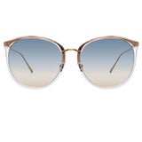 Linda Farrow Kings C16 Oversized Sunglasses