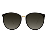 The Kings | Oversized Sunglasses in Black Frame (C32)