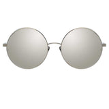 Linda Farrow Lockhart C3 Round Sunglasses