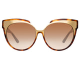Linda Farrow Sami C2 Oversized Sunglasses