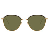 Linda Farrow Raif C1 Square Sunglasses