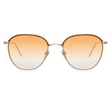 Linda Farrow Raif C7 Square Sunglasses