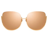 Linda Farrow Kennedy C3 Oversized Sunglasses