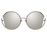 Linda Farrow Quarry C2 Round Sunglasses