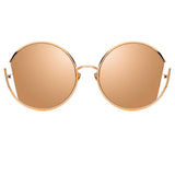 Linda Farrow Quarry C3 Round Sunglasses
