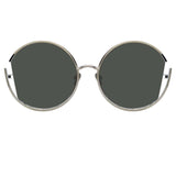 Linda Farrow Quarry C5 Round Sunglasses