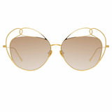 Linda Farrow Harlequin C4 Special Sunglasses