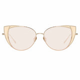 Linda Farrow Des Vouex C9 Cat Eye Sunglasses