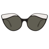 Linda Farrow Ash C1 Cat Eye Sunglasses
