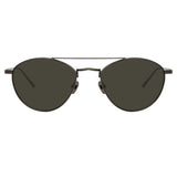 Linda Farrow Caine C6 Aviator Sunglasses