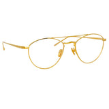 Linda Farrow Caine C8 Aviator Optical Frame