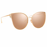 Linda Farrow Flyer C3 Cat Eye Sunglasses