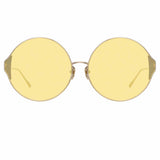 Linda Farrow Carousel C6 Round Sunglasses