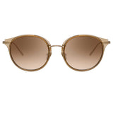 Linda Farrow Jackson C3 D-Frame Sunglasses