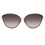 Linda Farrow Ivy C1 Cat Eye Sunglasses