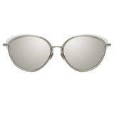 Linda Farrow Ivy C5 Cat Eye Sunglasses