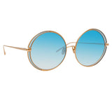 Linda Farrow Hart C10 Round Sunglasses