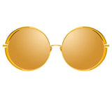 Linda Farrow Hart C5 Round Sunglasses