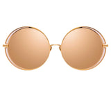 Linda Farrow Hart C7 Round Sunglasses