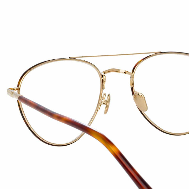 Linda Farrow Brodie 954 C1 Aviator Optical Frame Free Shipping