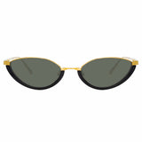 Linda Farrow Daisy C1 Cat Eye Sunglasses