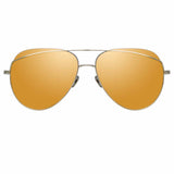 Linda Farrow Colt C3 Aviator Sunglasses