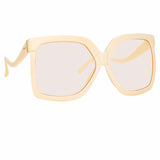 Linda Farrow Dare C4 Oversized Sunglasses