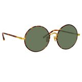 Welch Round Sunglasses in Tortoiseshell