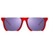 Marcelo Burlon 1 C4 D-Frame Sunglasses
