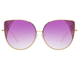 Matthew Williamson Orchid C5 Oversized Sunglasses