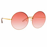 Matthew Williamson Poppy C4 Round Sunglasses