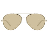 Matthew Williamson Magnolia Sunglasses in Silver