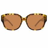 N°21 S48 C4 D-Frame Sunglasses