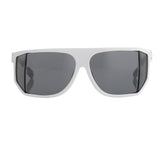 Raf Simons 22 C2 Rectangular Sunglasses in White