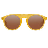 Dries van Noten 91 C10 Flat Top Sunglasses