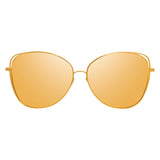Linda Farrow 566 C1 Cat Eye Sunglasses