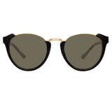 Linda Farrow Tami C1 Oval Sunglasses