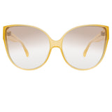 Linda Farrow 656 C16 Cat Eye Sunglasses